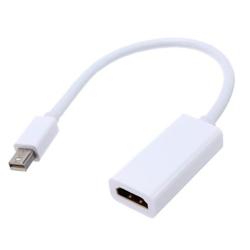 Cáp chuyển Thunderbolt sang 2 cổng màu trắng