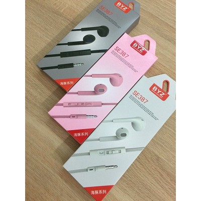 Tai Nghe Nhét Tai BYZ Có Mic Cao Cấp Chính Hãng - BH 3T