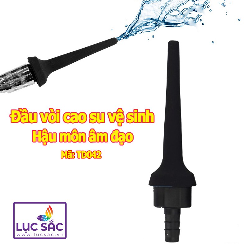 Đầu vòi cao su vệ sinh hậu môn âm đạo - TD042