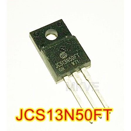 (1 Cái) JCS13N50FT 13N50 MOSFET 500V 13A TO-220FP (Mã sản phẩm M00985)