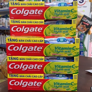 Kem đánh răng Colgate Vitamin C 170g