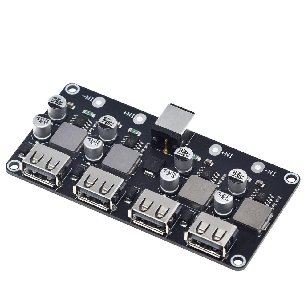 Mô đun hạ áp Usb Qc3.0 Qc2.0 Dc-Dc 6-32v 9v 12v 24v 5v thiết kế chuyên dụng