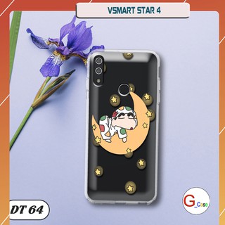 Ốp lưng dẻo trong in hình cho VSMART STAR 4