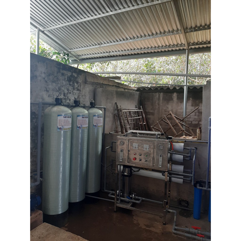 Dây chuyền lọc nước tinh khiết RO 1000 lít/h