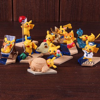 Set 10 Mô Hình Pikachu Dễ Thương