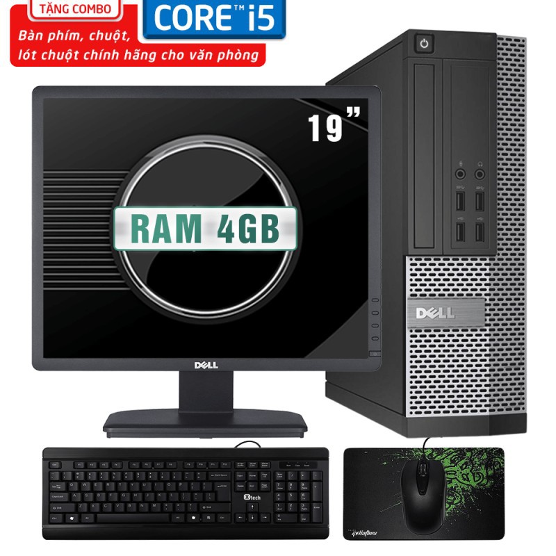 MÁY BỘ DELL CORE I5