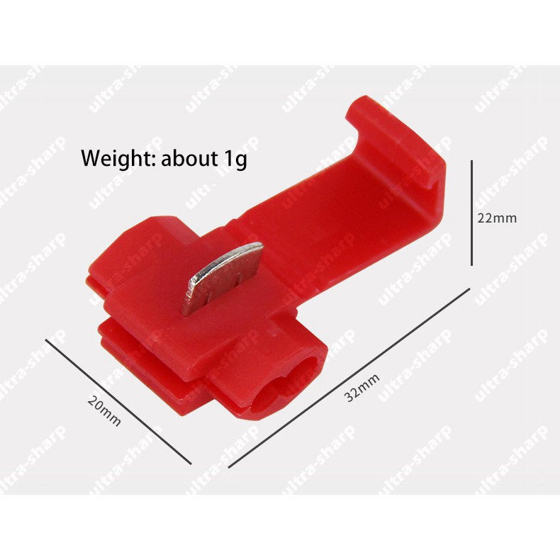 Set 10 Kẹp Nối Dây Điện Nhanh Chóng Cho Xe Hơi