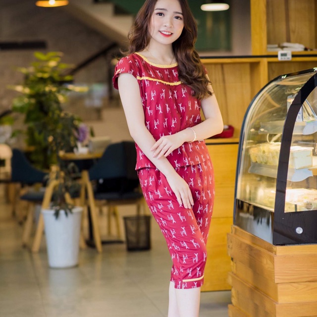 Đồ bộ mặc nhà cao cấp thiết kế độc quyền
