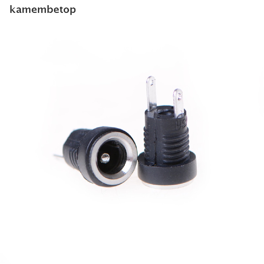 beto 10Pcs DC-022B Power Supply Jack Socket Female Panel Mount Connector 5.5*2.1mm n
