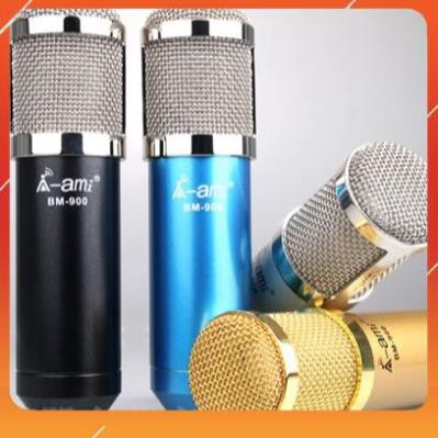 Bộ mic thu âm bm900 woaichang chân màng ma2- Combo micro Mic thu âm sound card K9 - Chính hãng - Bh 6 tháng