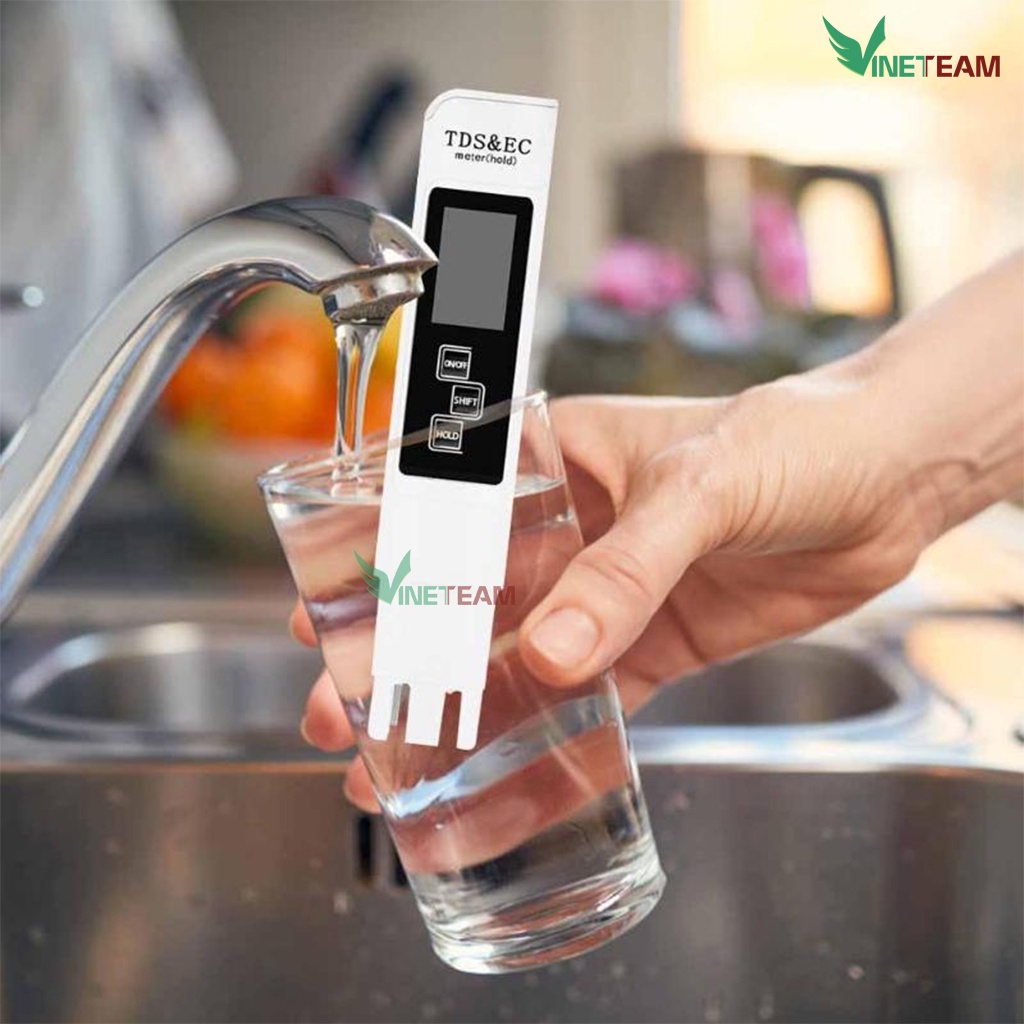 Bút Đo PH nước TDS EC PPM / TDS-3 Hàng Nhập Khẩu , Máy Kiểm Tra Chất Lượng Nước LCD , Thử nước Sạch Cao Cấp