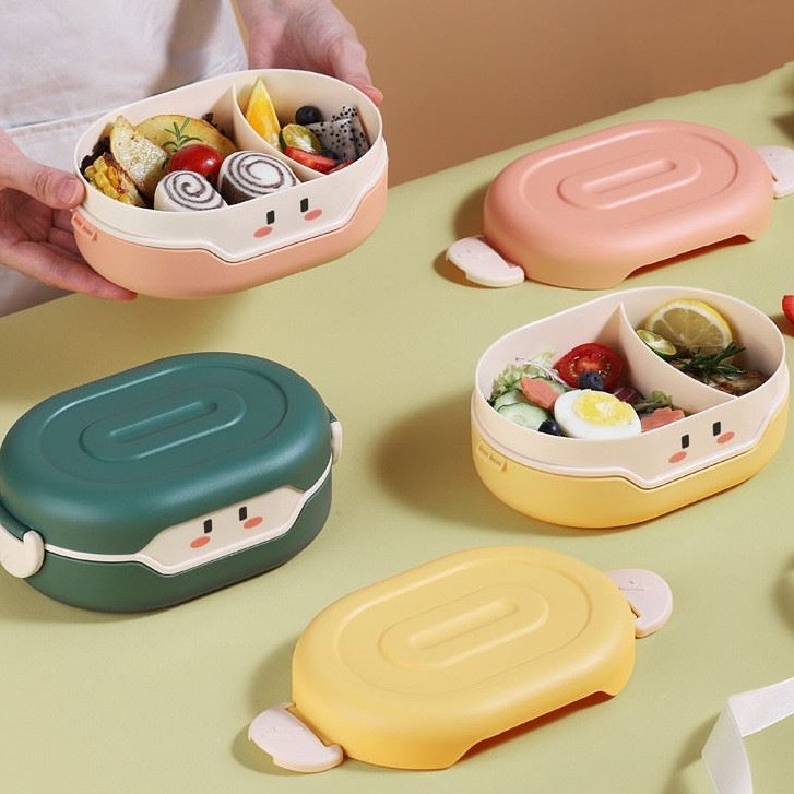 Hộp cơm hình robot hoạt hình đáng yêu