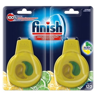 Khử mùi máy rửa bát Finish, set đôi