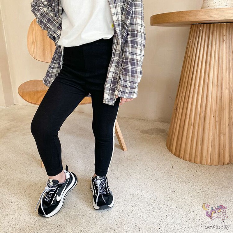 Quần legging thể thao phong cách Hàn Quốc thoải mái cho bé gái