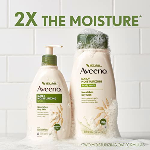 NHẬP MỸ - BỘ SỮA TẮM DƯỠNG DA DÀNH CHO DA KHÔ AVEENO CHIẾT XUẤT YẾN MẠCH