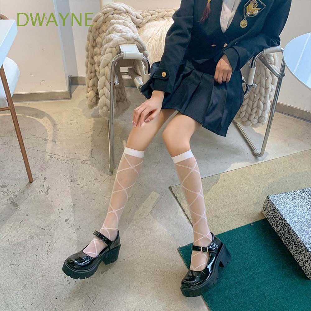 Vớ dài vải lưới trong suốt phong cách Lolita gợi cảm dành cho nữ