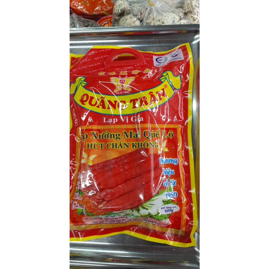 Lạp xưởng Mai Quế Lộ Quảng Trân bịch 500g - Đức Huê Store