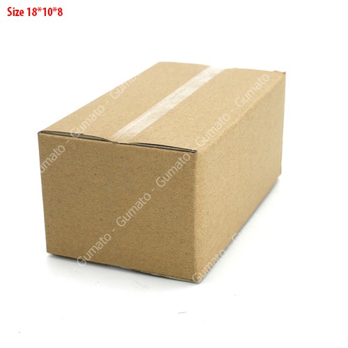 Hộp giấy P38 size 18x10x8 cm, thùng carton gói hàng Everest