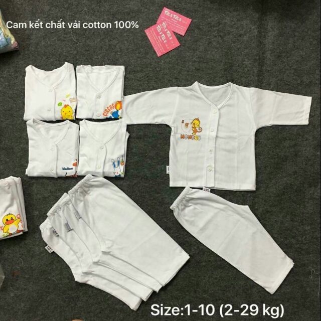 Set 5 Bộ cài giữa  THTbaby (5kg _30kg)