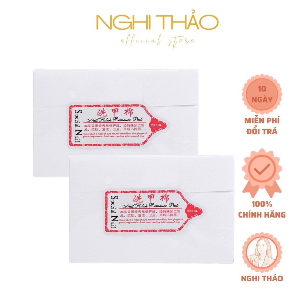 Giấy lau gel nail , giấy chùi gel NGHI THẢO