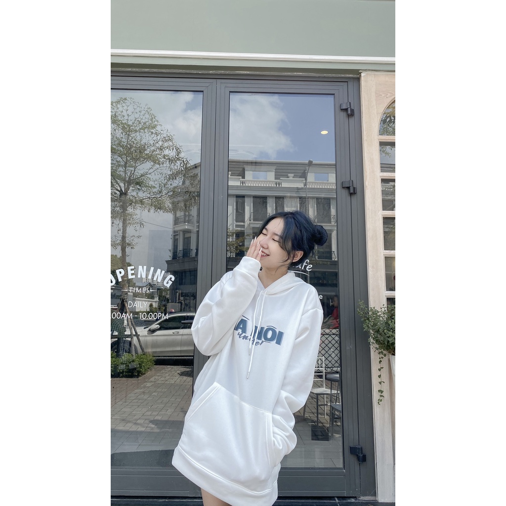 Áo hoodie nỉ UNDER hà nội áo sweater nam nữ unisex form rộng chất nỉ bông cao cấp không xù | BigBuy360 - bigbuy360.vn