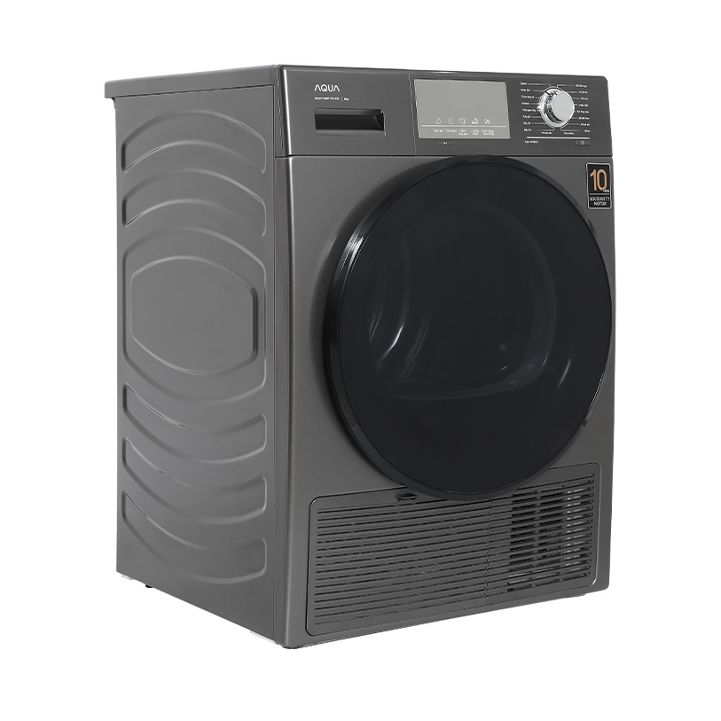 AQH-H900G -  MIỄN PHÍ CÔNG LẮP ĐẶT Máy sấy bơm nhiệt AQUA 9 Kg AQH-H900G