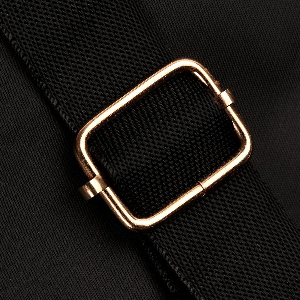 Balo du lịch mini đa năng chất liệu vải oxford màu đen thời trang dành cho nữ