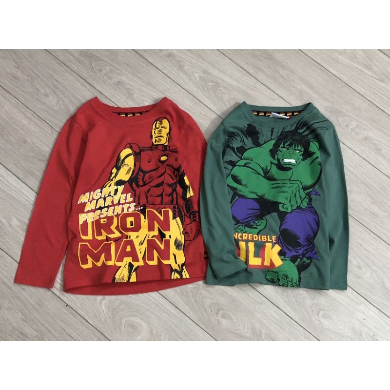 Áo cotton dài tay Marvel dư xịn link 1