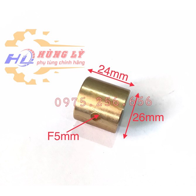 bạc đồng 23*26*25 máy nổ 6=8 phụ tùng máy nổ phụ tùng máy nông nghiệp phụ tùng Hùng Lỳ