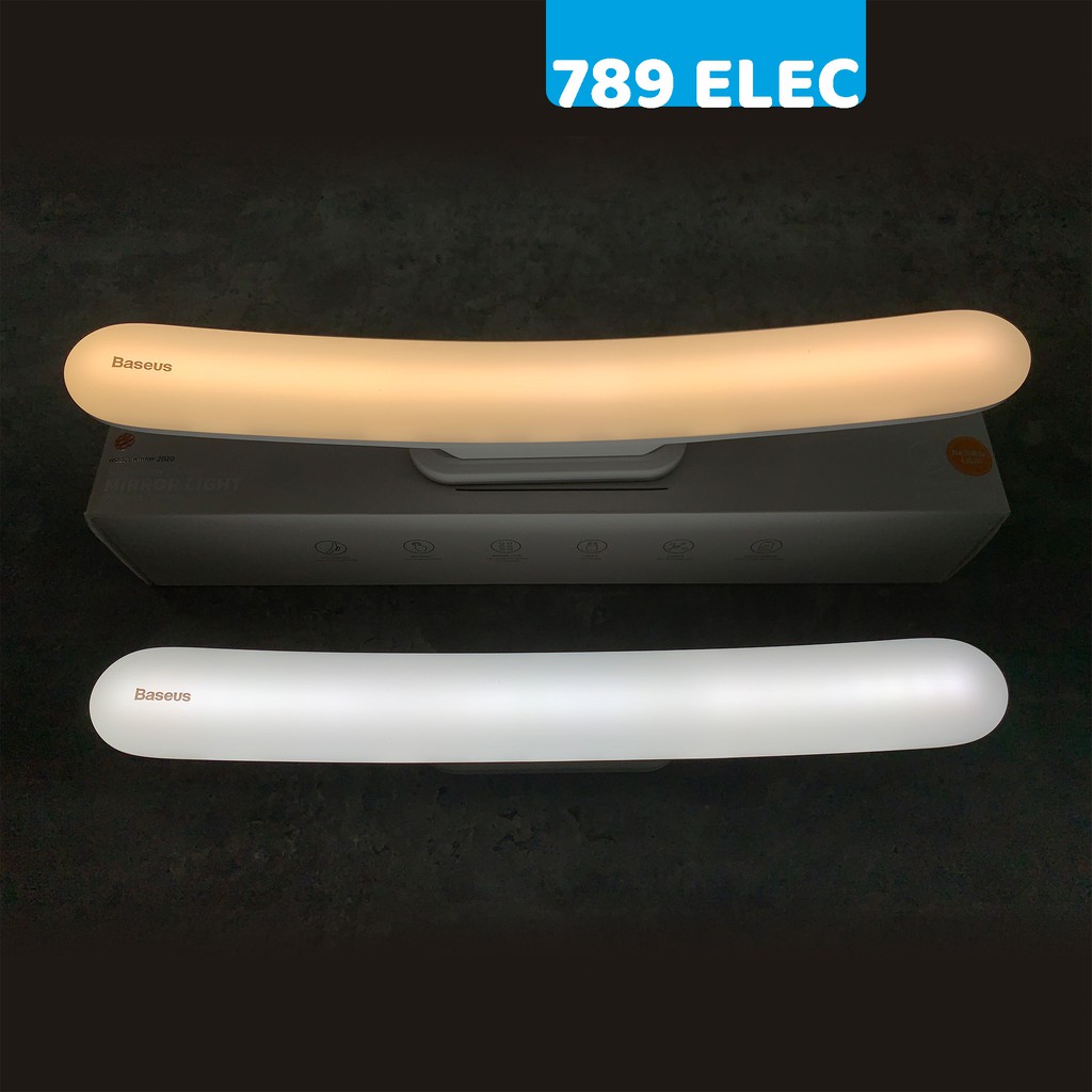 Đèn cảm ứng chuyên dùng cho gương trang điểm Baseus Sunshine Series , pin sạc.