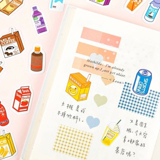 Hộp Sticker Chủ Đề Nước Uống