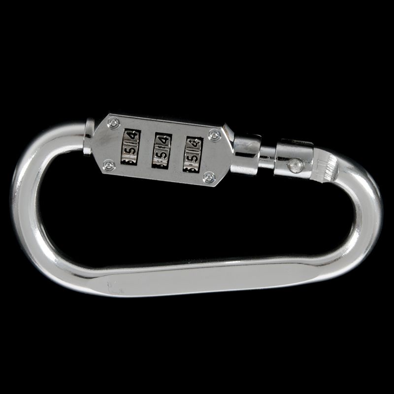 Ổ Khóa Số 3 Chữ Số Màu Bạc