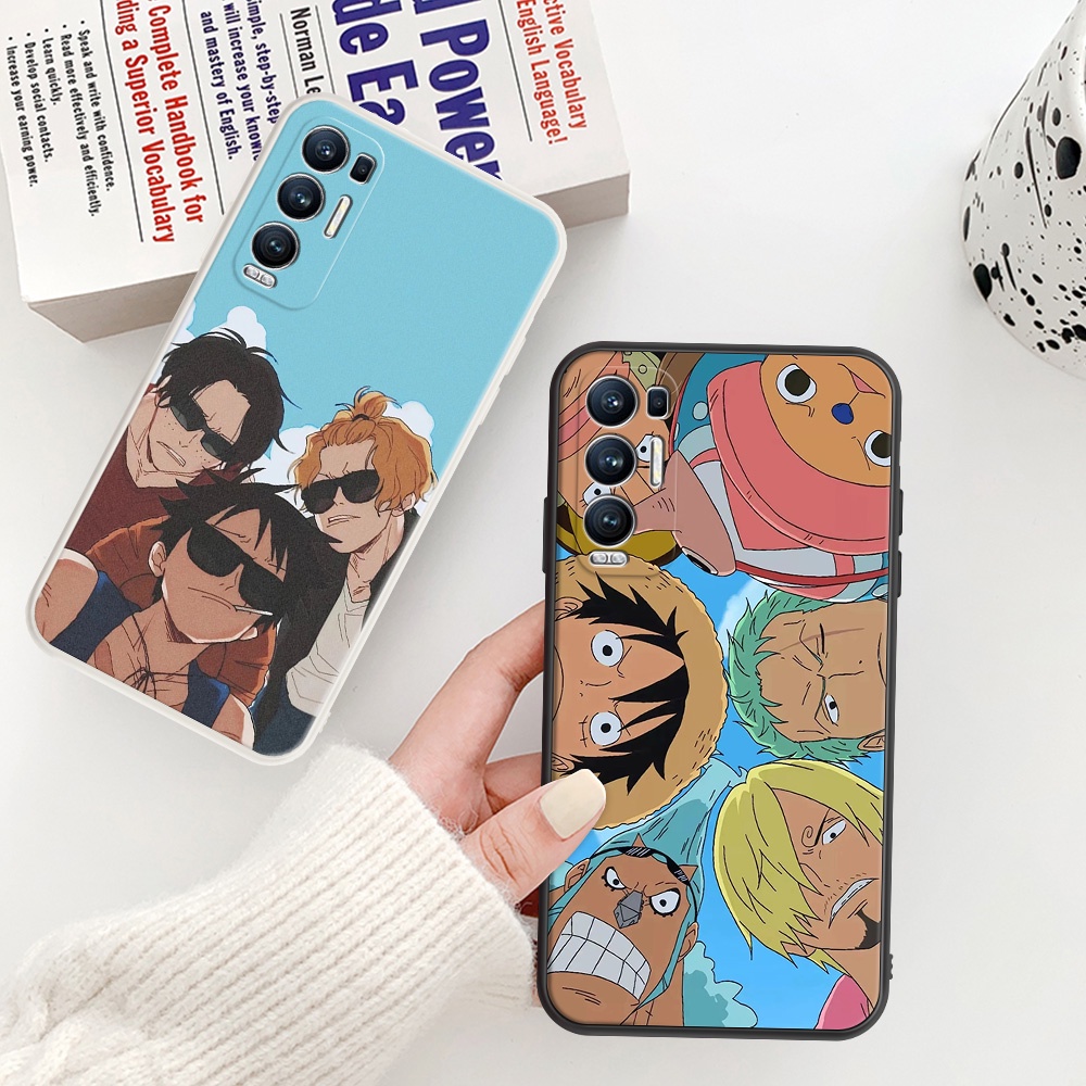 Ốp Điện Thoại Dẻo Họa Tiết One Piece Luffy Cho OPPO A74 A54 A93 A8 A31 A83 A94 F1 Plus F11 Pro F15 F17 A91 A73 F3 F5 Youth F7 F9 A7X
