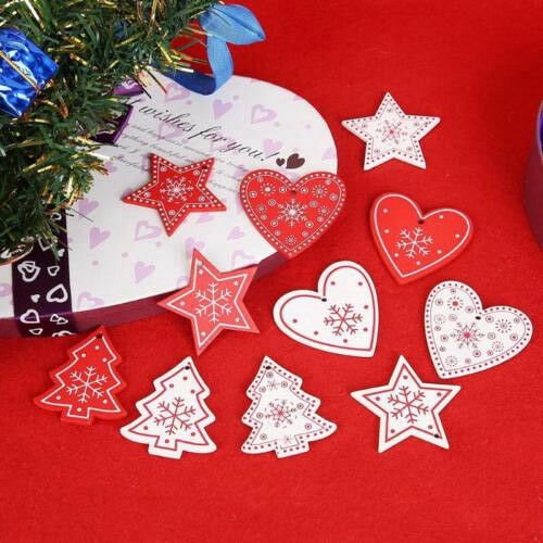 Set 12 phụ kiện treo trang trí cây thông Noel Giáng Sinh DIY