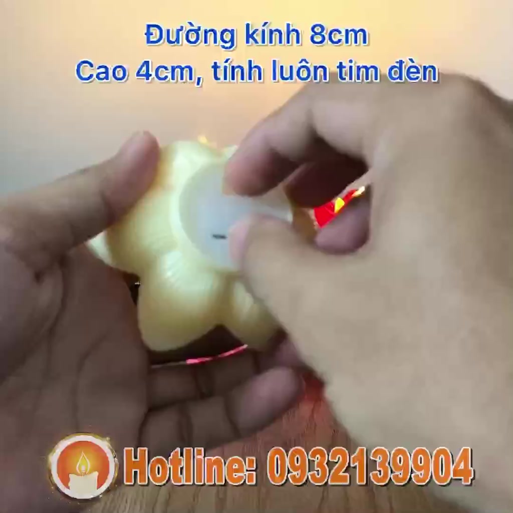 Đèn led hoa sen [LẮP SẴN PIN] | BigBuy360 - bigbuy360.vn