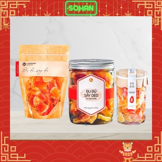 Đu Đủ Sấy Dẻo Được Chế Biến Từ Trái Cây Tươi Ngon - Sohan Food