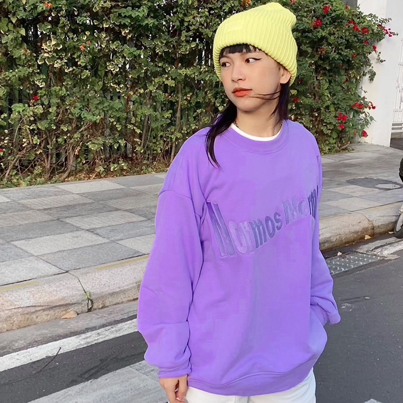 NORMOS BASIC SWEATER (Tím)