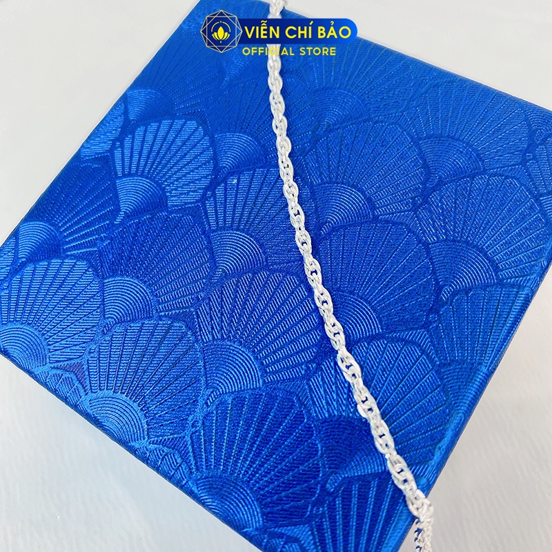 Dây chuyền nữ xoắn kết chất liệu bạc 925 thời trang phụ kiện trang sức nữ Viễn Chí Bảo D400029