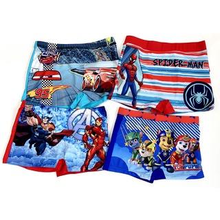 Quần bơi cho bé trai mẫu hoạt hình siêu nhân Spiderman Paw Patrol