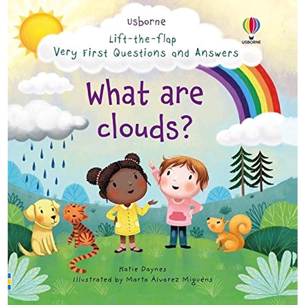 Sách - Anh: Lift-the-flap Very First Questions and Answers What are clouds?