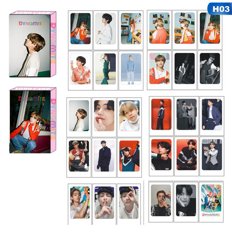 Hộp 30 Ảnh Lomo Card Nhóm Nhạc Bts