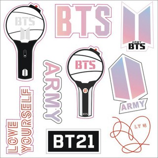 STICKER BLACKPINK,WANNA ONE,BTS