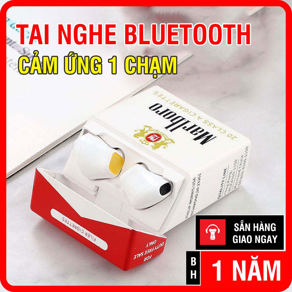 [ PHIÊN BẢN 2020 ] Tai Nghe Bluetooth Marlboro Cảm Ứng Cực Nhạy Tăng Chỉnh Âm Được 1 Đổi 1 Trong 15 ngày