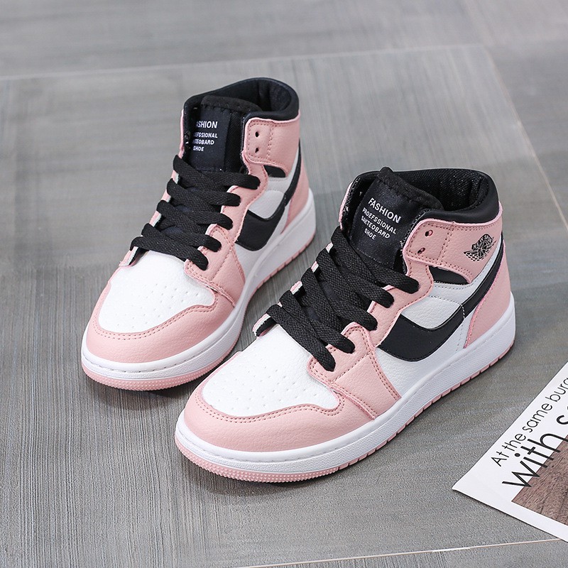 Giày nữ sneaker, giày nữ thể thao bóng rổ cao cổ hot trend 2022 BM006 | BigBuy360 - bigbuy360.vn