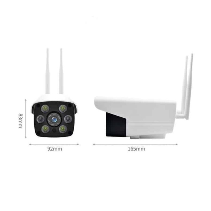 Camera Wifi IP Ngoài trời chống nước X5950 dùng app Yoosee 3.0mp chống nước ống kính xoay được (Ban đêm có màu)