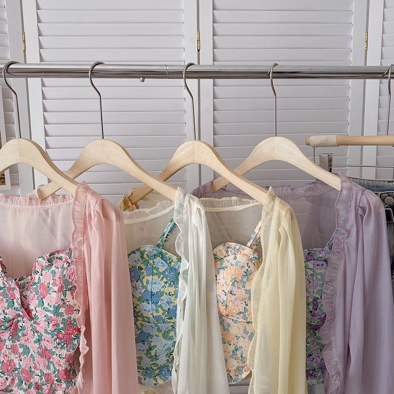 Áo khoác cardigan IELGY chiffon tay dài che nắng phong cách Hàn Quốc thời trang mùa hè mới cho nữ