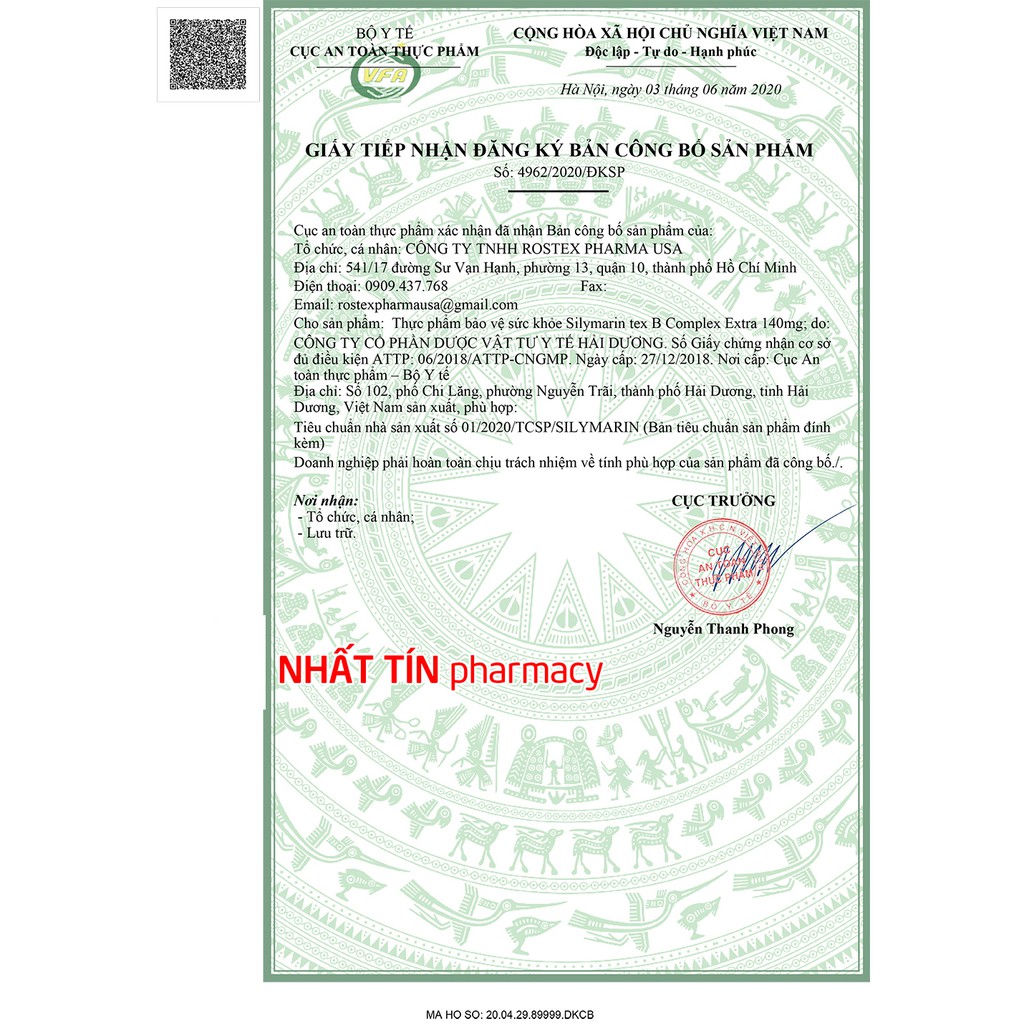 Viên uống Silymarin Tex hỗ trợ giải độc gan, mát gan, tăng cường chức năng gan Hộp 100 viên [Silymarin Tex Đỏ]