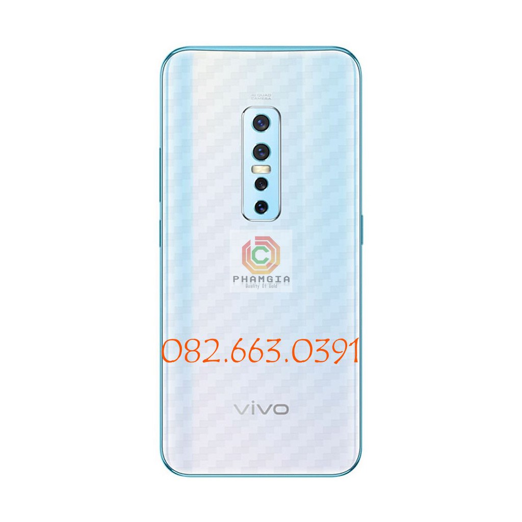 Miếng dán mặt lưng skin carbon Vivo V17 Pro/ Vivo V17