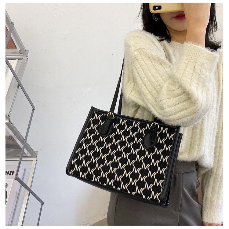 Túi xách nữ công sở đeo vai kẹp nách thời trang da PU đẹp OUIOUI STORE