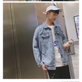 Áo khoác jean nam